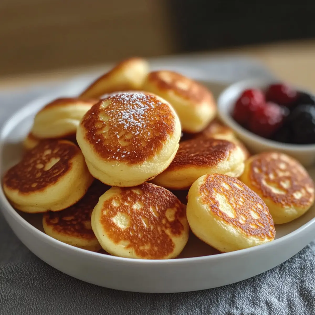 Breakfast Pancake Poppers