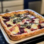 Cranberry Brie Tart