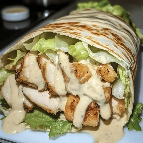 Chicken Caesar Wraps