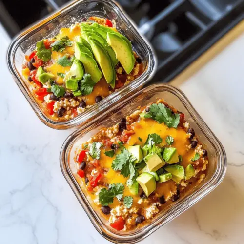 Chicken Cottage Cheese Enchilada Bowls