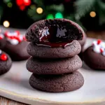 Chocolate Thumbprint Cookies