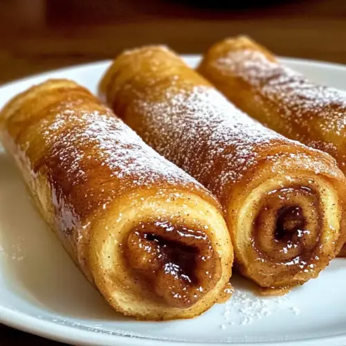 Cinnamon Roll French Toast Roll-Ups