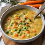 One-Pot Creamy Vegetable Soup