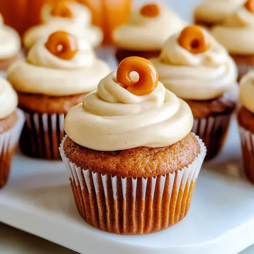 Pumpkin Cupcakes