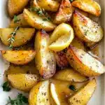 Greek Lemon Potatoes