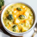 Broccoli Potato Cheese Soup