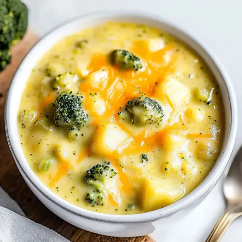 Broccoli Potato Cheese Soup