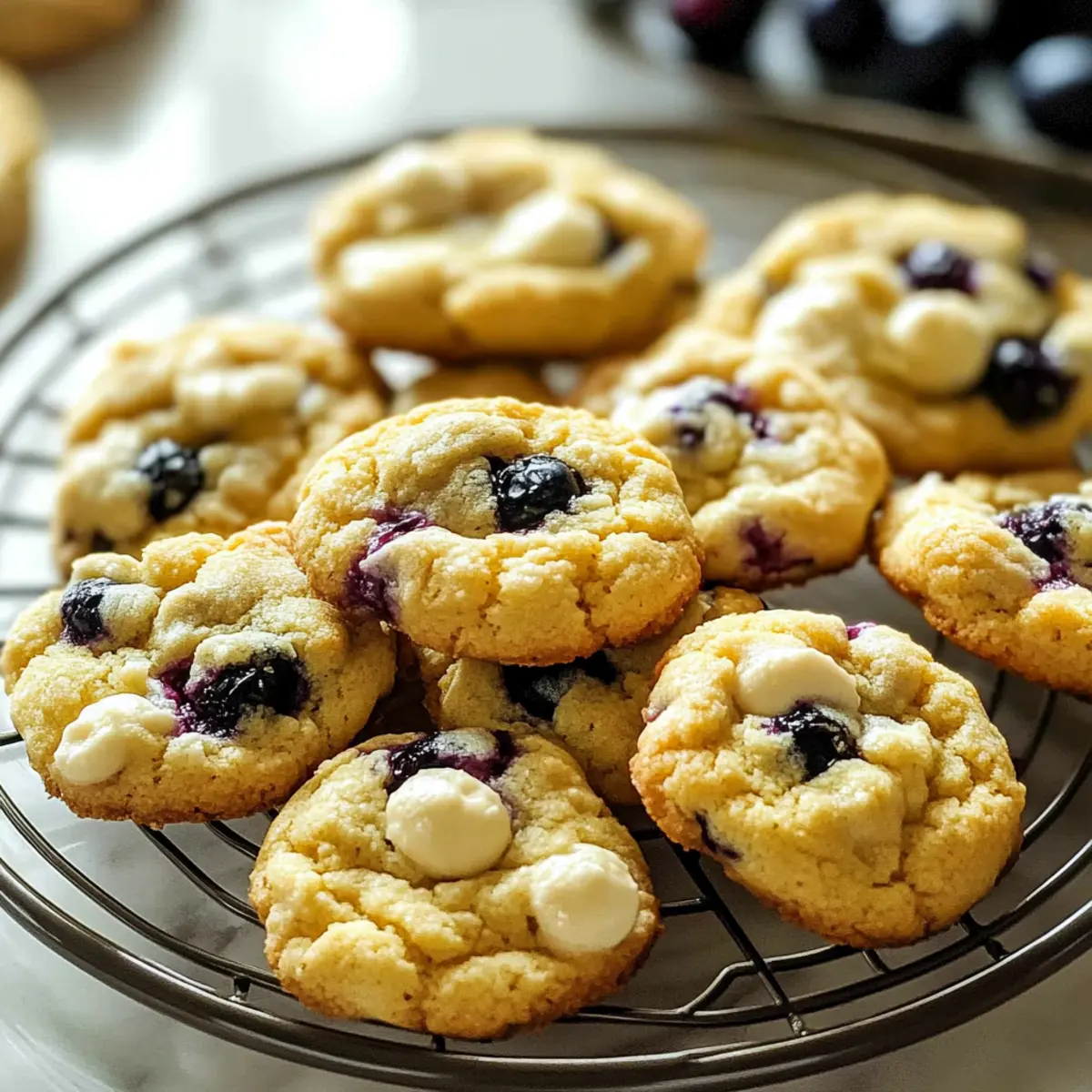 lemon blueberry cookies