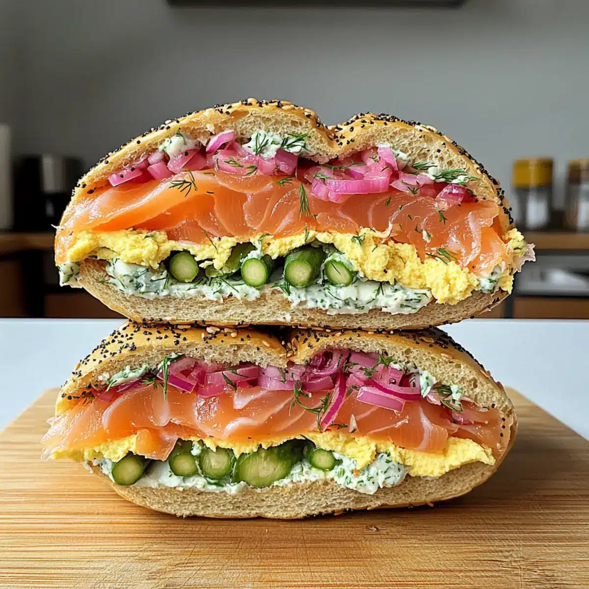 Smoked Salmon Bagel