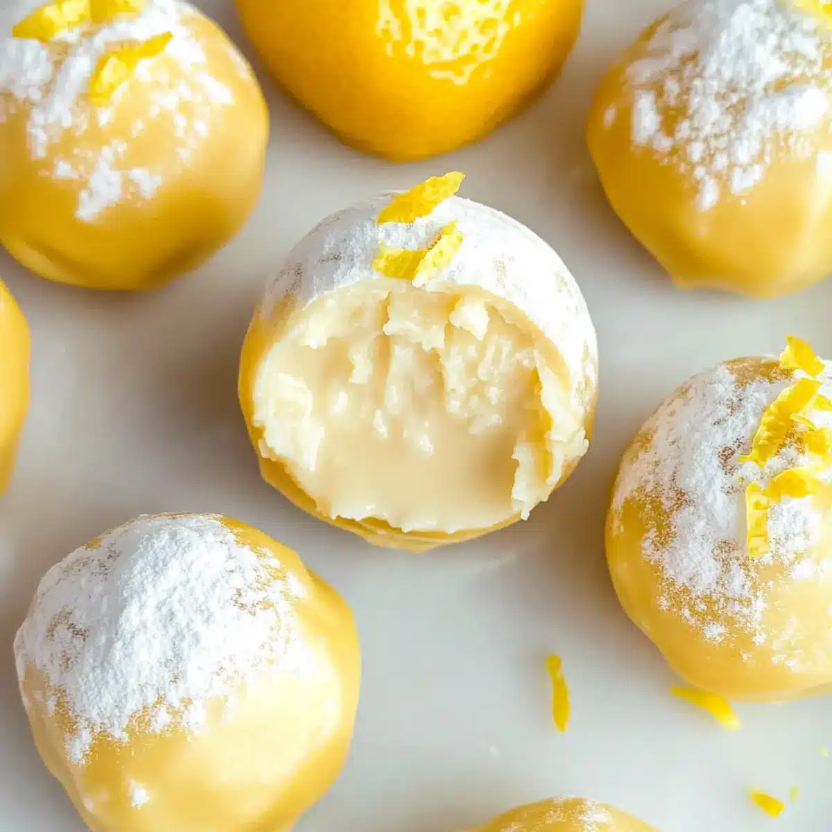 Lemon Truffles