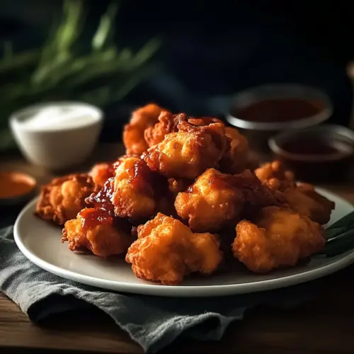 BBQ Chicken Poppers