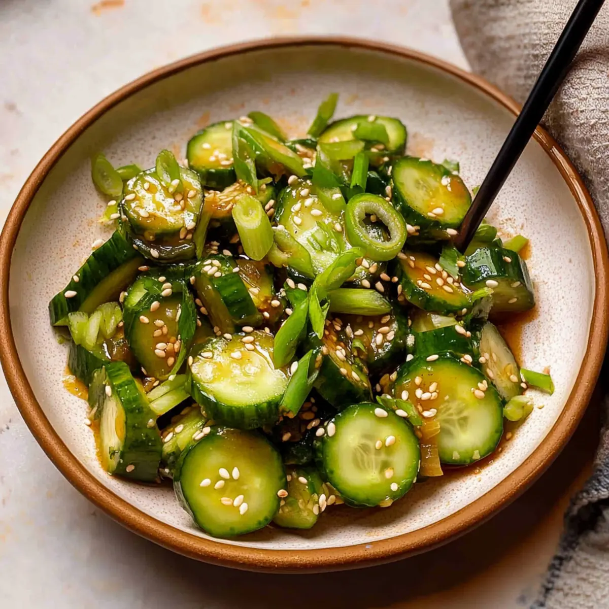 Spicy Cucumber Salad