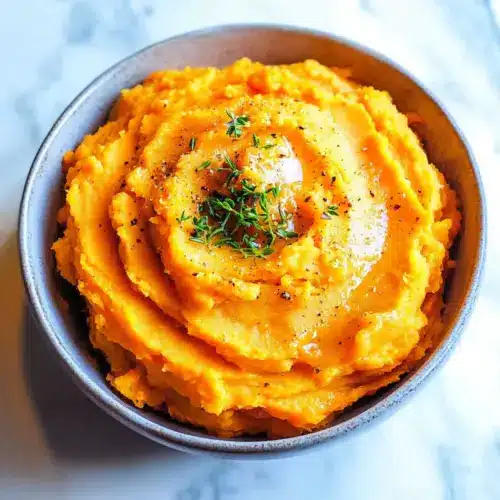 Savory Mashed Sweet Potatoes