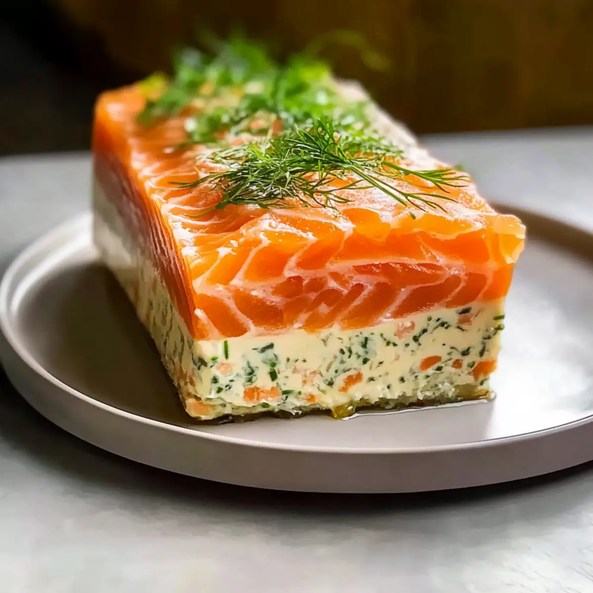 Smoked Salmon Terrine
