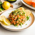 Fresh Salmon Tartare with Avocado