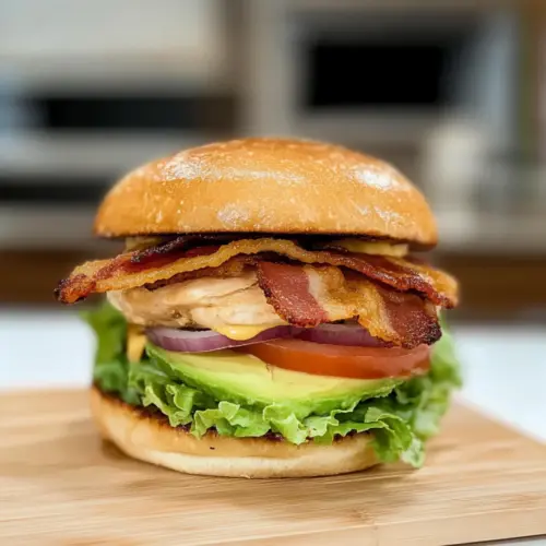 Chicken Bacon Avocado Sandwich