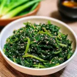 Korean Spinach Salad