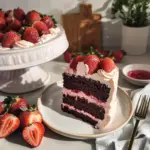 Strawberry Chocolate Cake