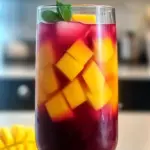 Mango Hibiscus Iced Tea