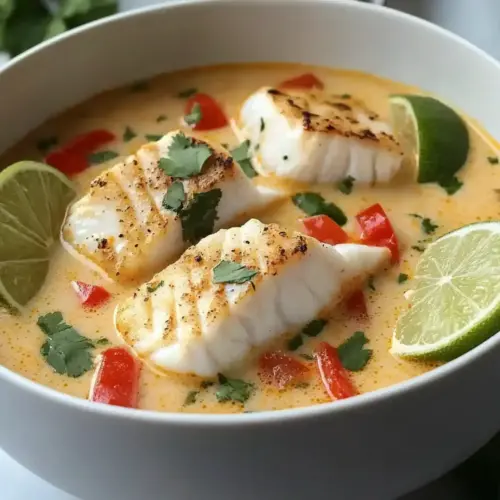 Coconut Lime Fish Soup Recipe