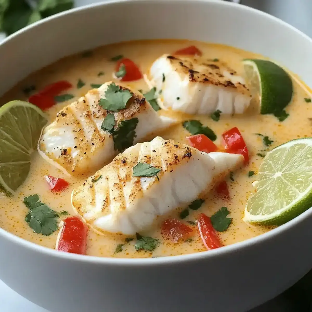 Coconut Lime Fish Soup Recipe