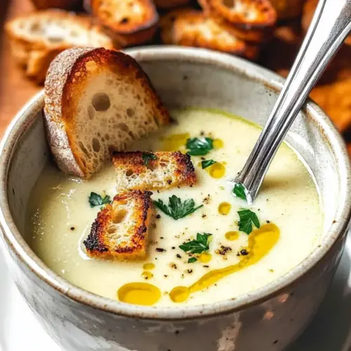 Country French Garlic Soup