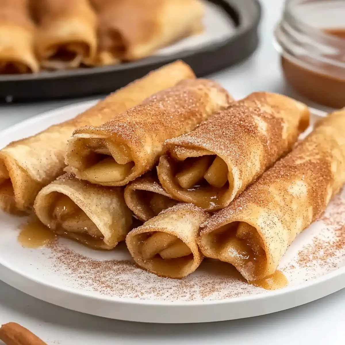 Air Fryer Apple Pie Taquitos