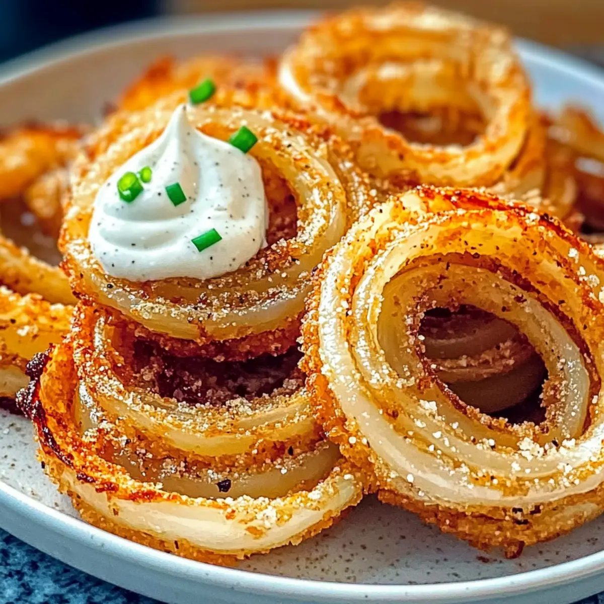 Parmesan Onion Rings