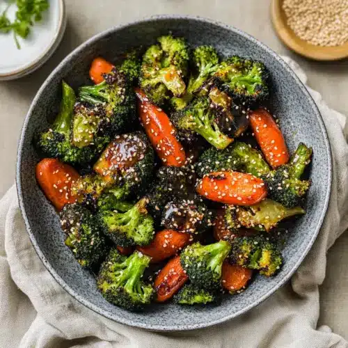 Roasted Broccoli & Carrots