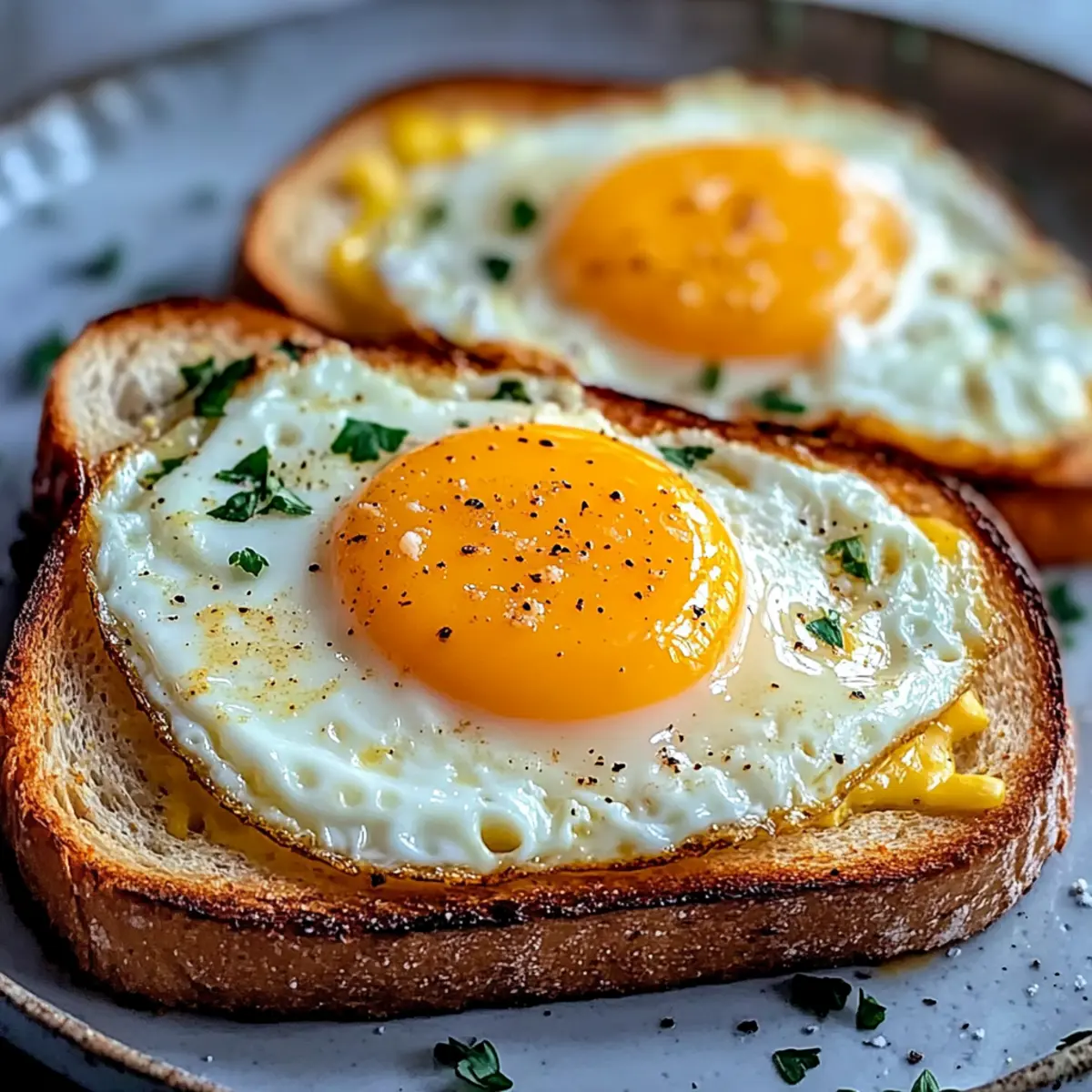 Egg and Cheese Toast