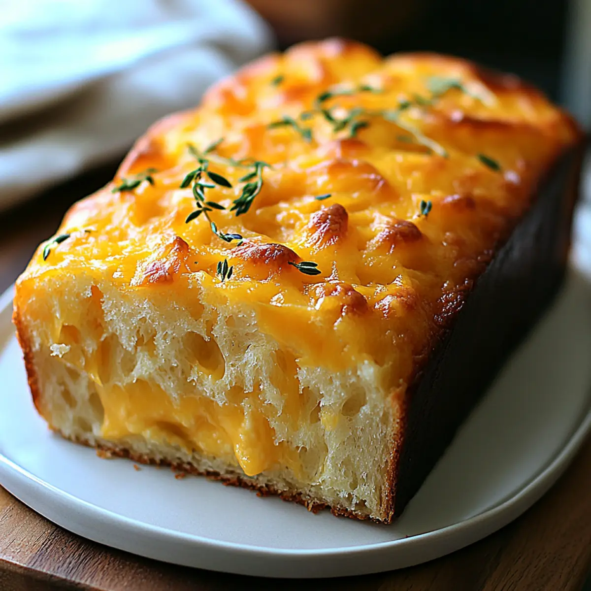 Cheddar Cheese Quick Bread