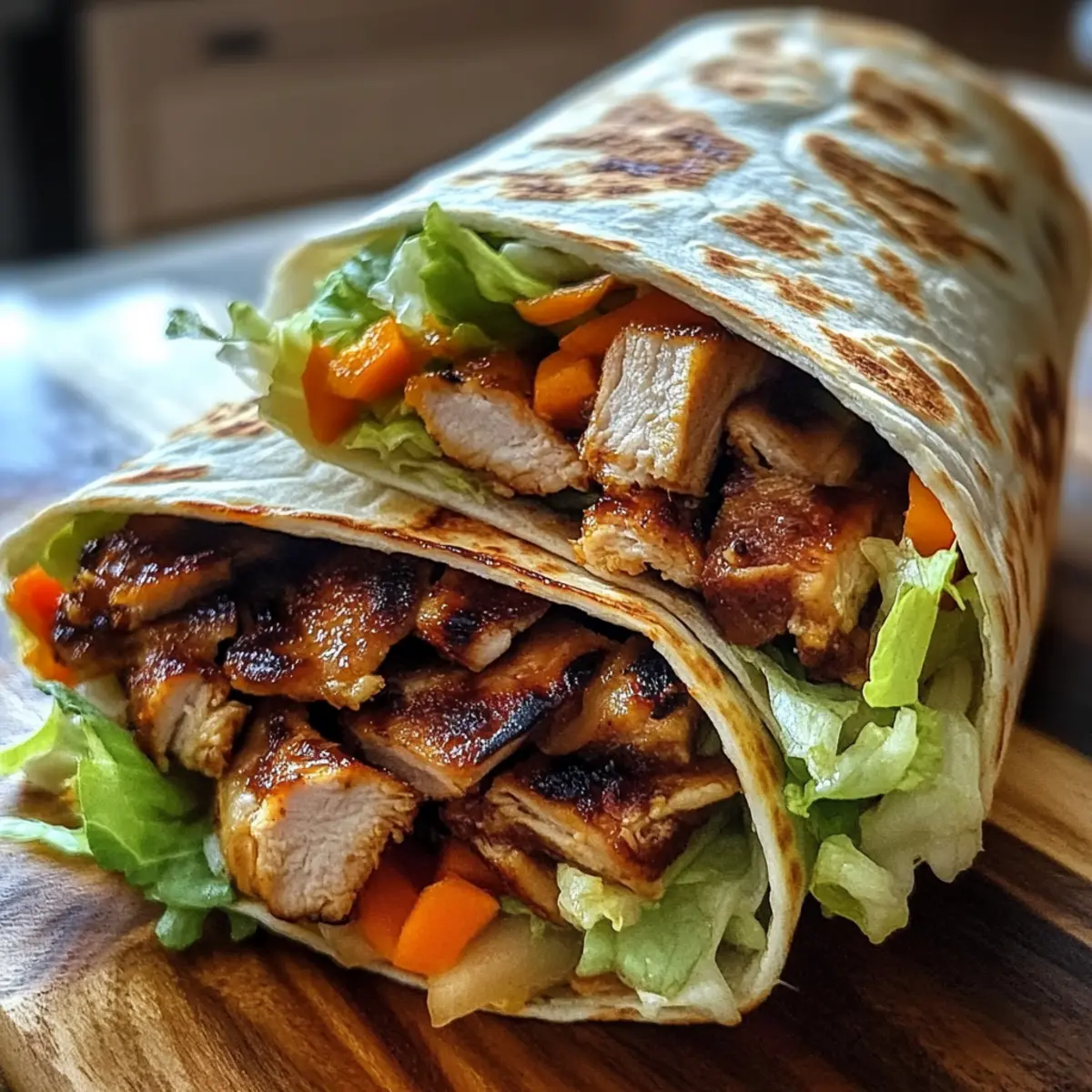 Teriyaki Chicken Wrap
