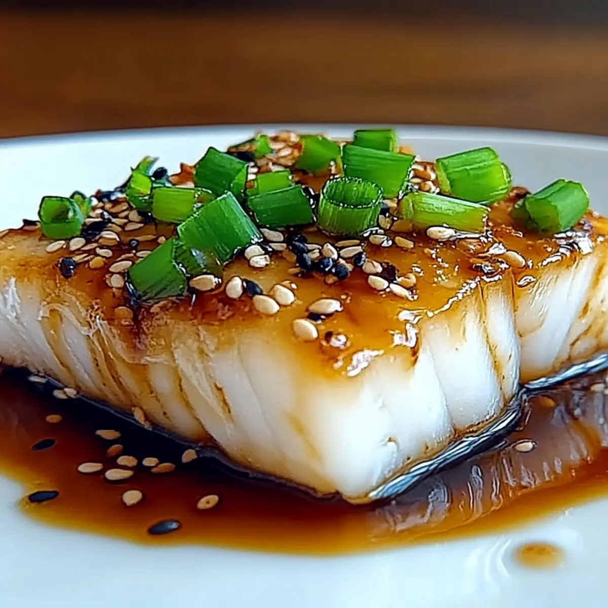 Ginger Soy Glazed Cod