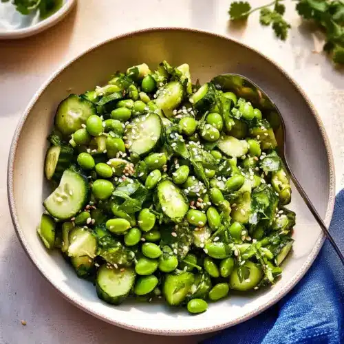 Cucumber Edamame Salad
