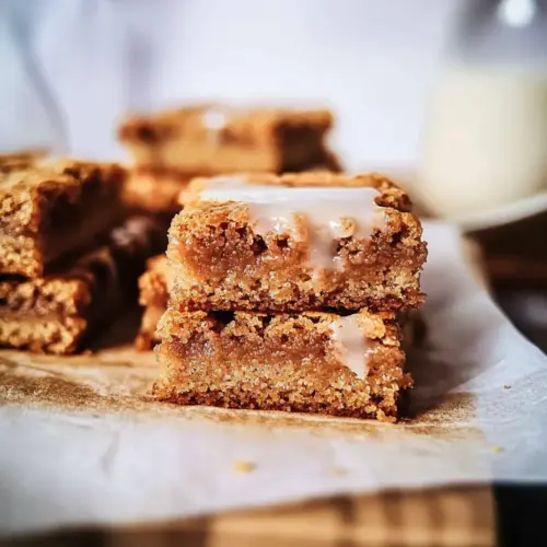 Cinnamon Sugar Blondies