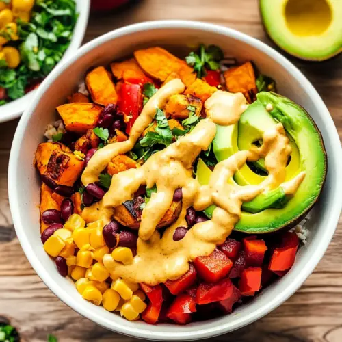 High-Protein Vegan Fiesta Salad