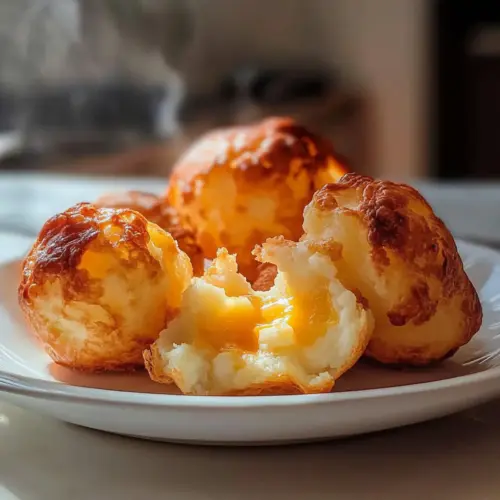 Crispy Mashed Potato Cheese Puffs