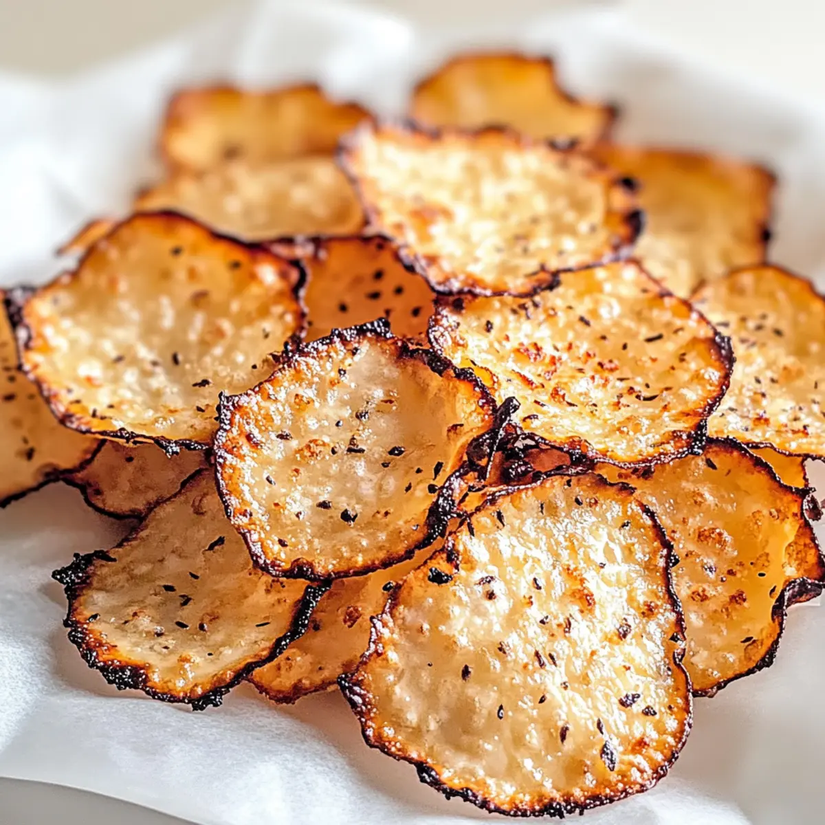 Keto Cottage Cheese Chips