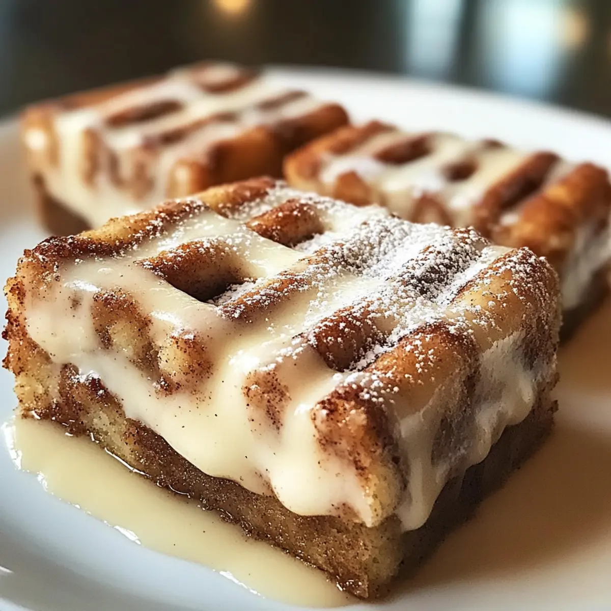 Cinnamon Roll Bliss Bars