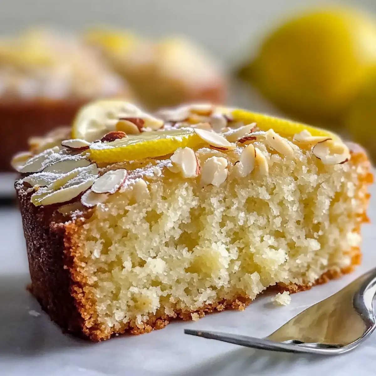 Lemon Almond Cake Recipe