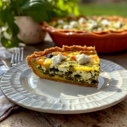 Sweet Potato Crust Quiche