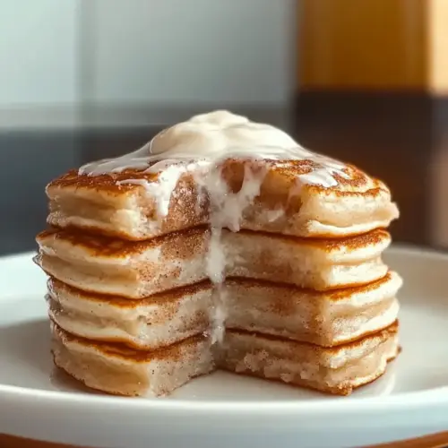 Cinnamon Roll Pancakes Recipe