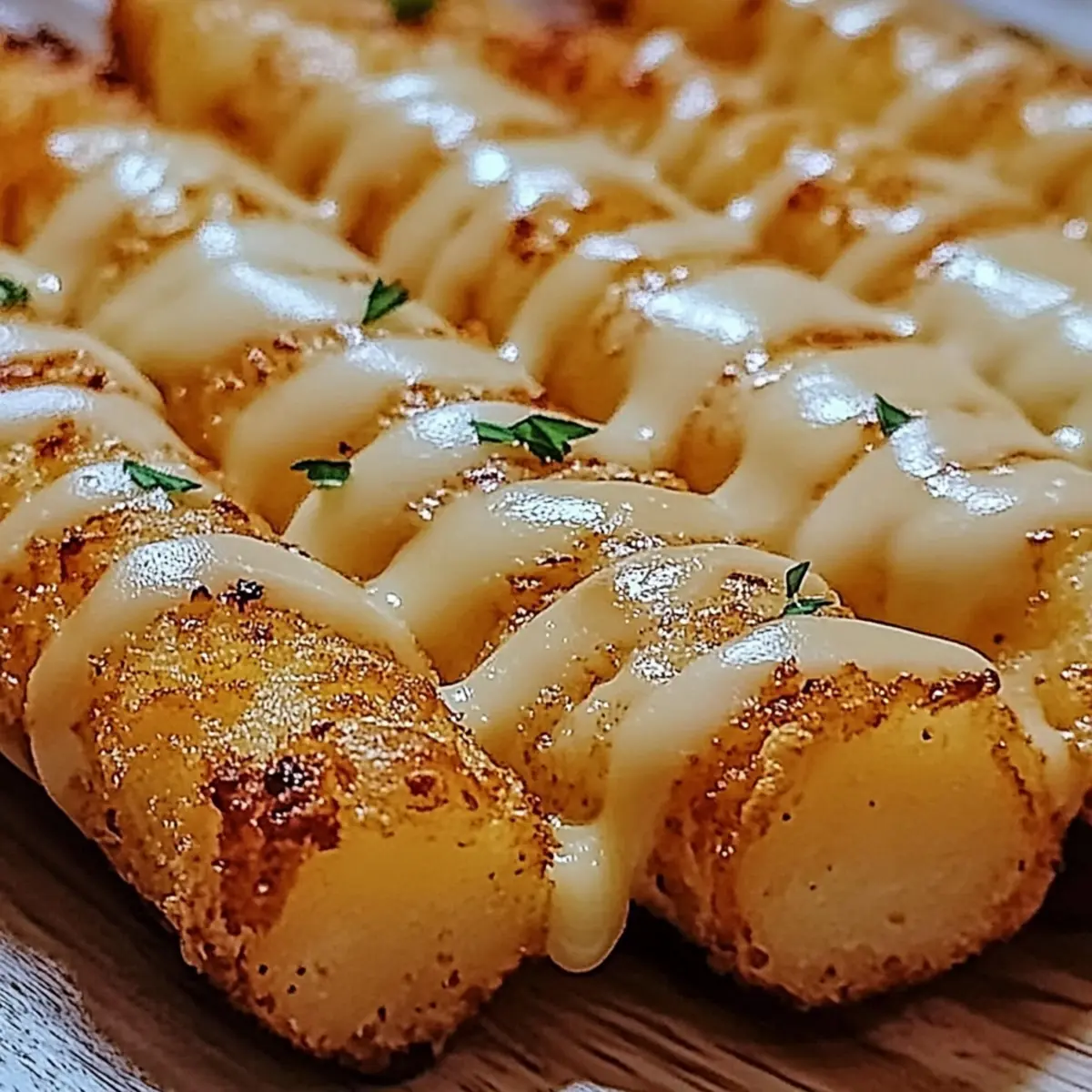 Crispy Hungarian Potato Cheese