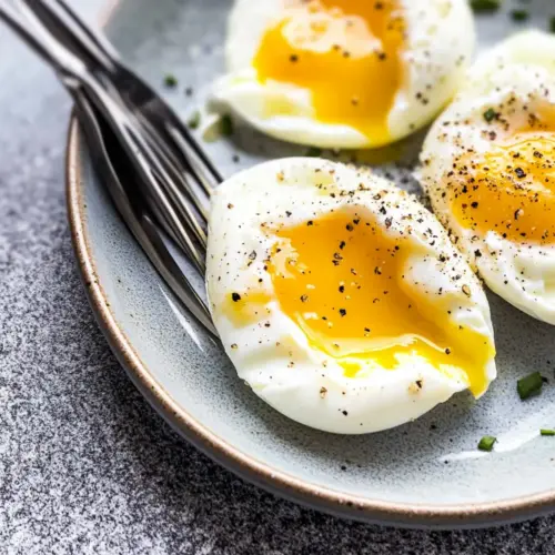 Air Fryer Poached Eggs