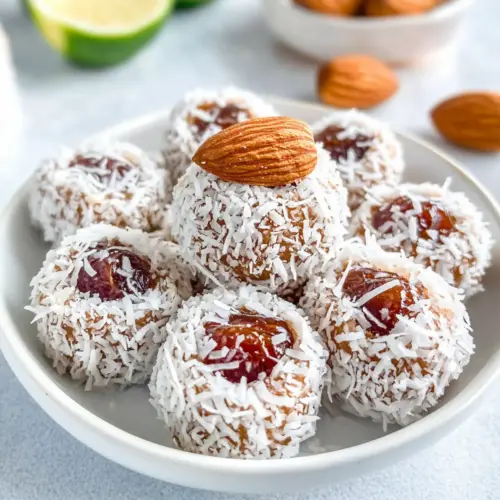 Coconut Date Rolls