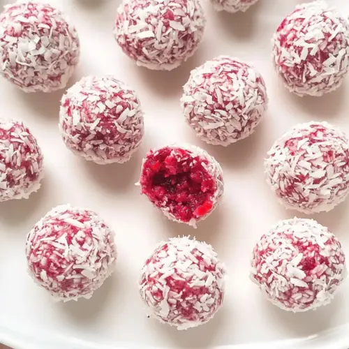 Raspberry Bliss Balls