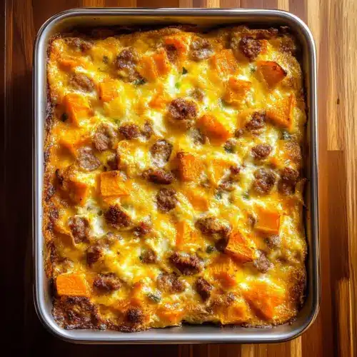 Sweet Potato Egg Casserole