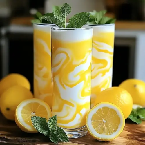 Condensed Milk Lemonade Refreshing