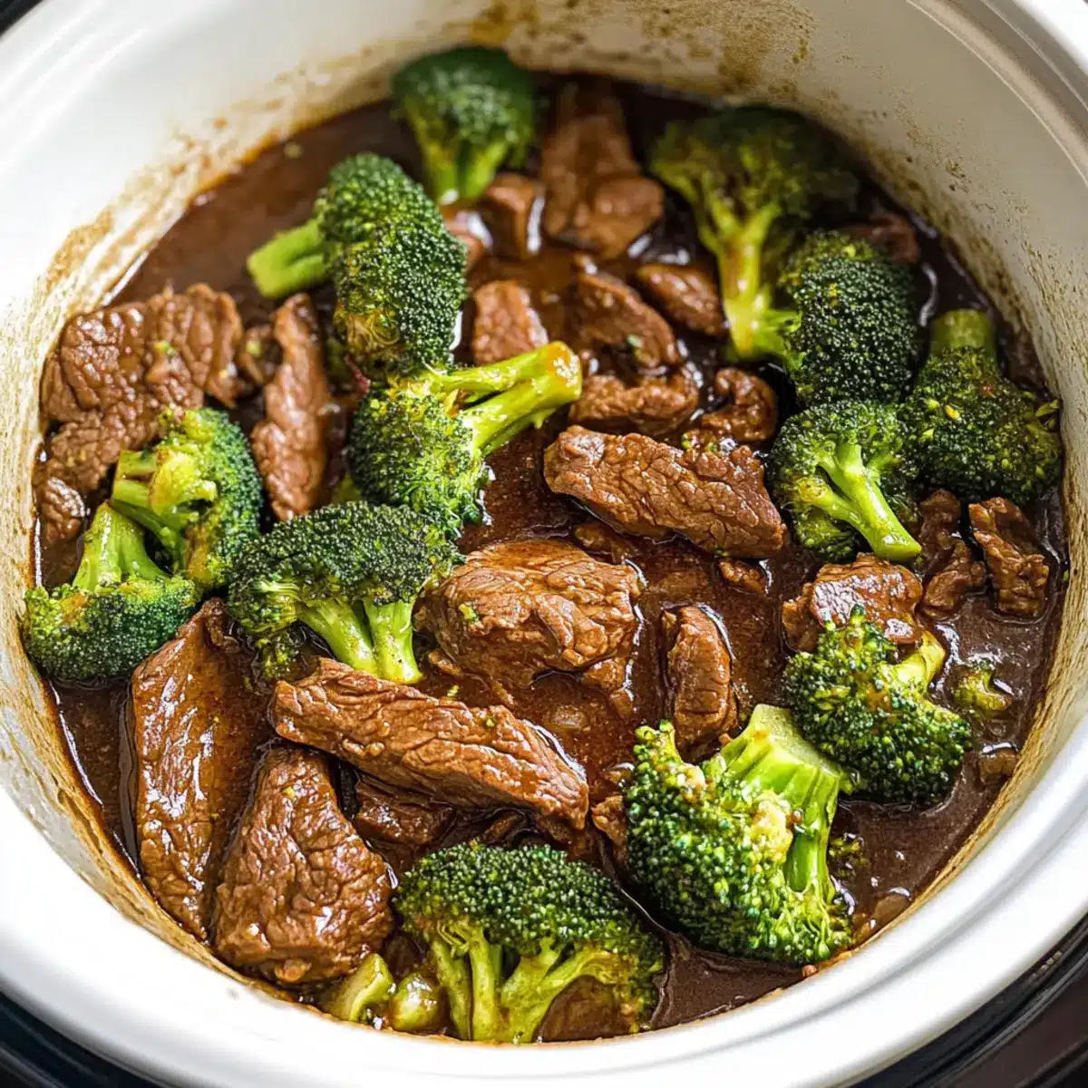 Slow Cooker Beef and Broccoli