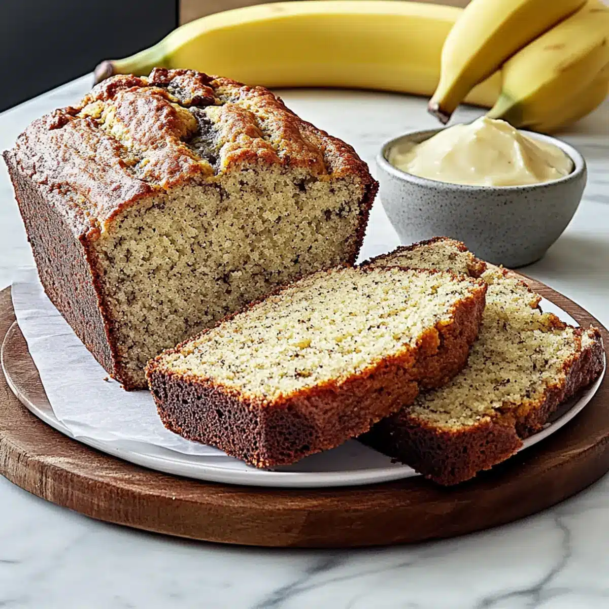 Moist Banana Bread Recipe